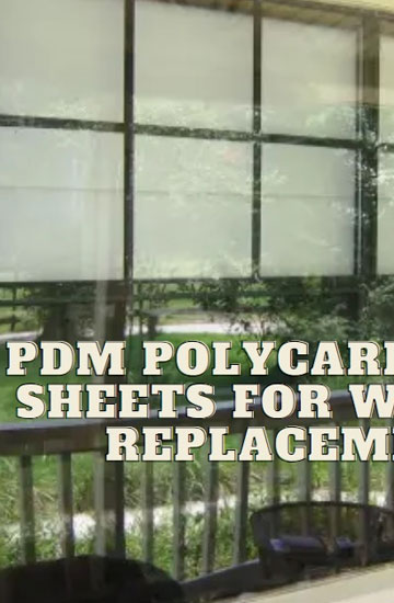 Choosing PDM Polycarbonate Sheets
