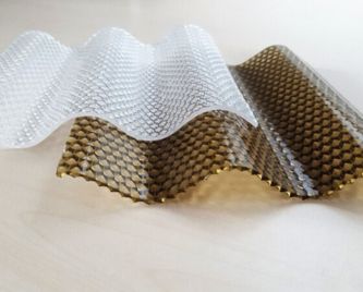 Polycarbonate Embossed Corrugated