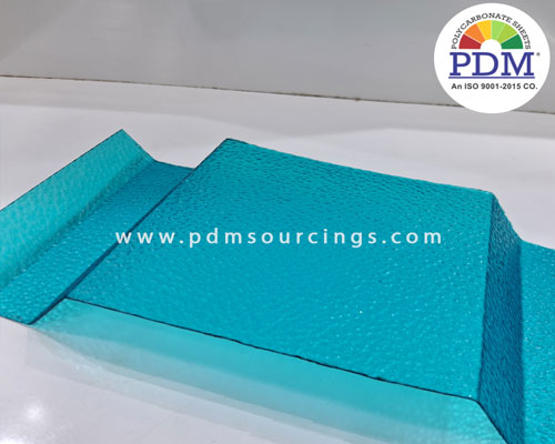 Polycarbonate Diamond Corrugated Sheet