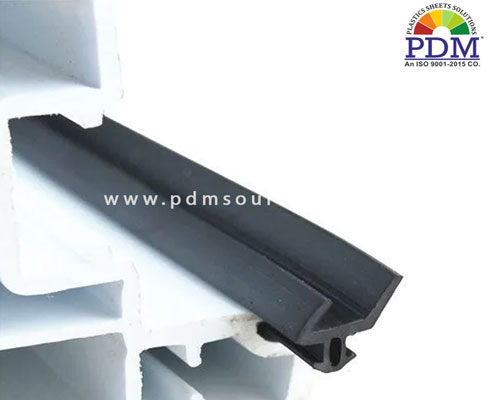 Aluminum Top and Bottom Channel with EPDM Gasket