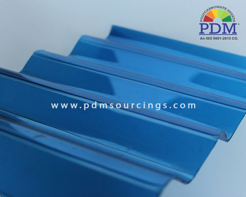 Polycarbonate Solid Corrugated Sheet