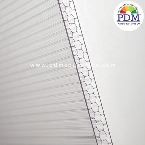 Polycarbonate Texture Crystal Diamond Sheet