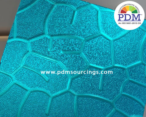 Polycarbonate Textured Mosaic Sheet