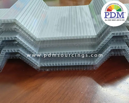 Polycarbonate Multiwall Corrugated Sheet