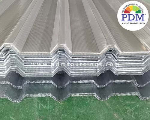 Polycarbonate Multiwall Corrugated Sheet