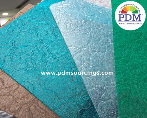 Polycarbonate Textured River Sheet