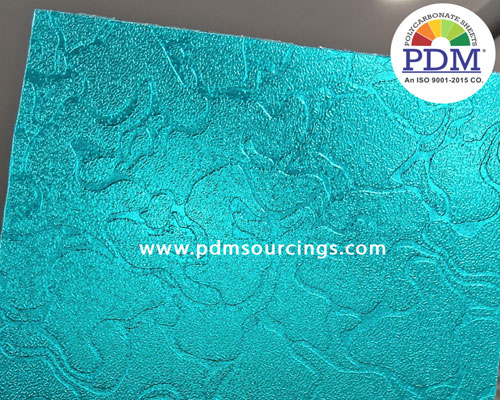 Polycarbonate Textured River Sheet