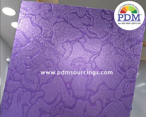 Polycarbonate Textured River Sheet