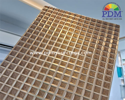 Polycarbonate Textured Box Sheet