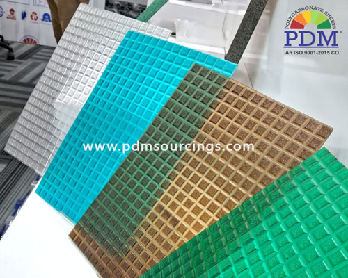 Polycarbonate Textured Box Sheet