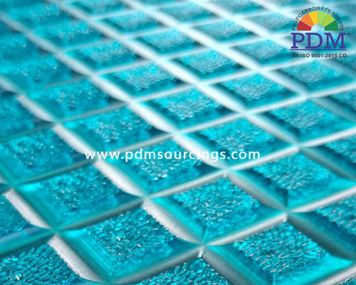 Polycarbonate Textured Box Sheet