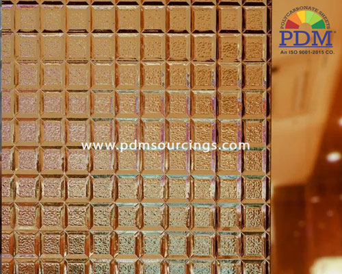 Polycarbonate Textured Box Sheet