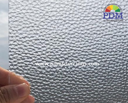 Polycarbonate Textured Embossed Sheet