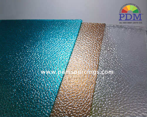 Polycarbonate Textured Embossed Sheet