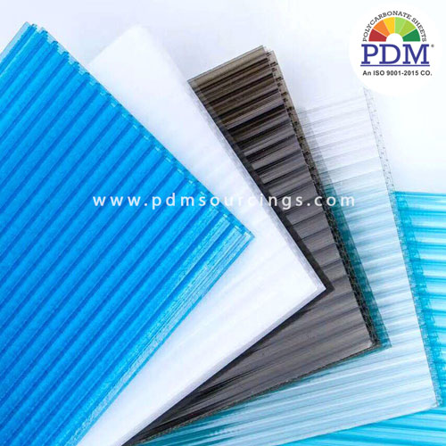 Polycarbonate Twinwall Hollow Sheet & Roll