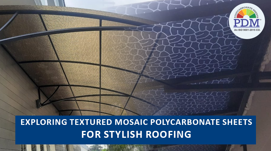 Textured Polycarbonate Sheets for Stylish Roofing