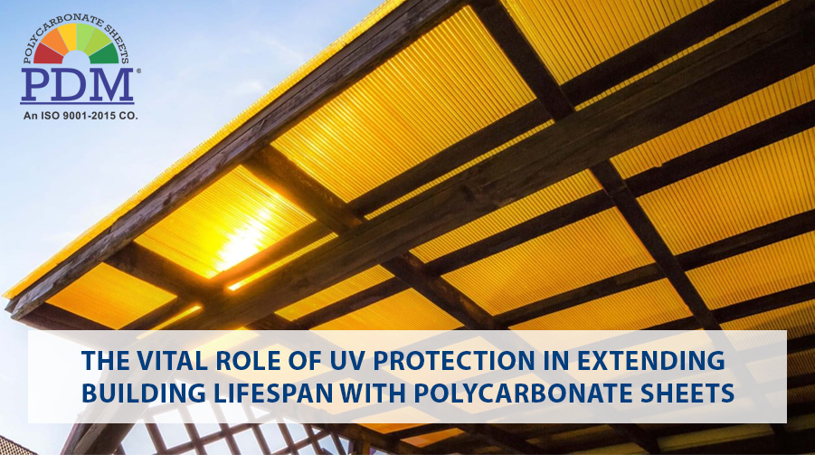 UV protective polycarbonate sheets
