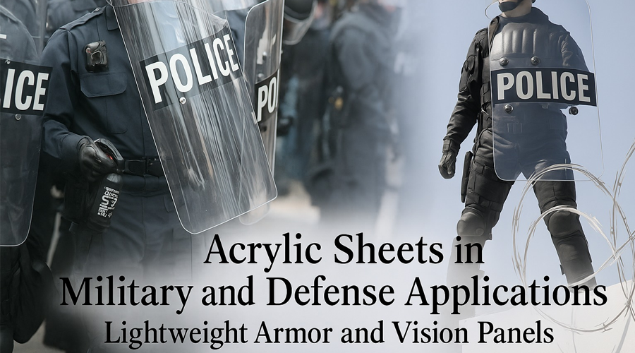 Acrylic Sheets in Defense